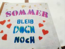 Sommer, bleib